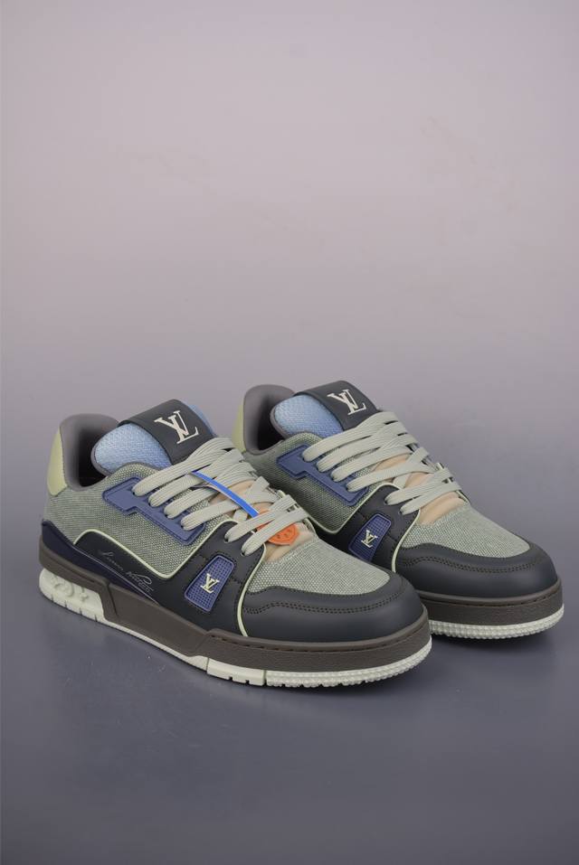 Louis Vuitton LV Trainer, Top-grade Dongguan-made, original last and paper patte