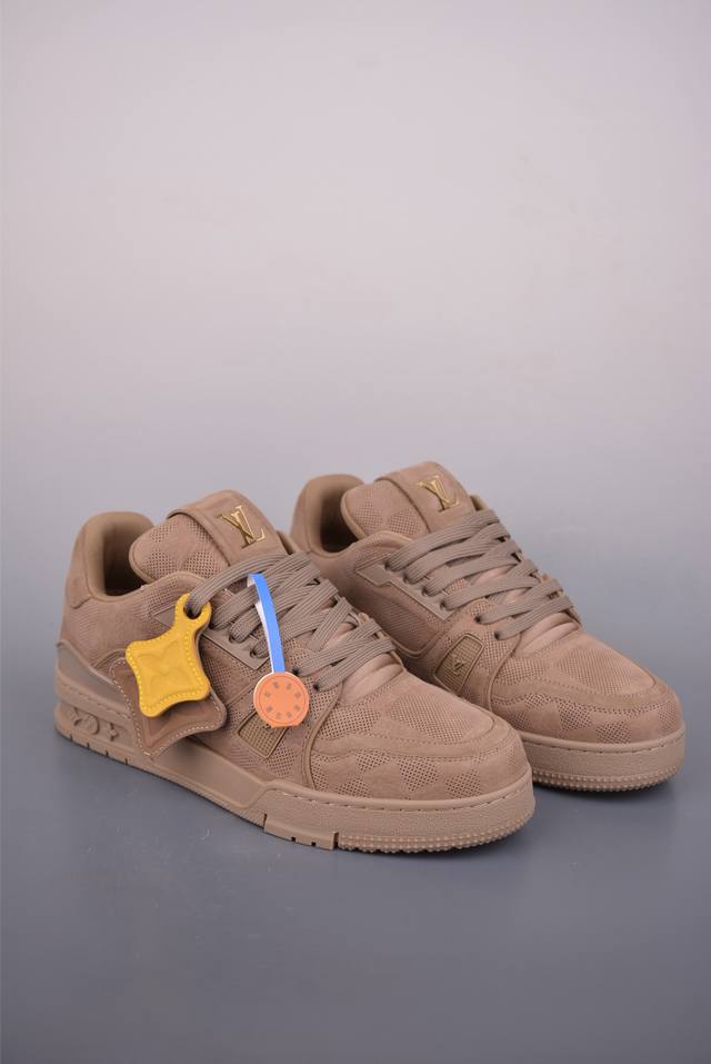 Louis Vuitton LV Trainer, Top-grade Dongguan-made, original last and paper patte