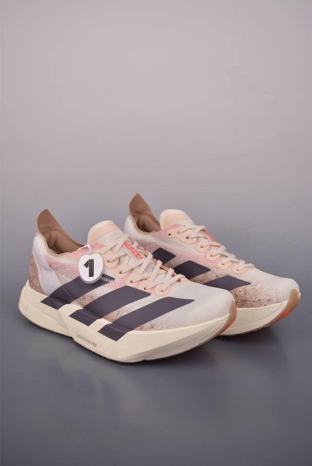 Ad Adizero Adios pro4 competitive running shoes, original version. Featuring Ene