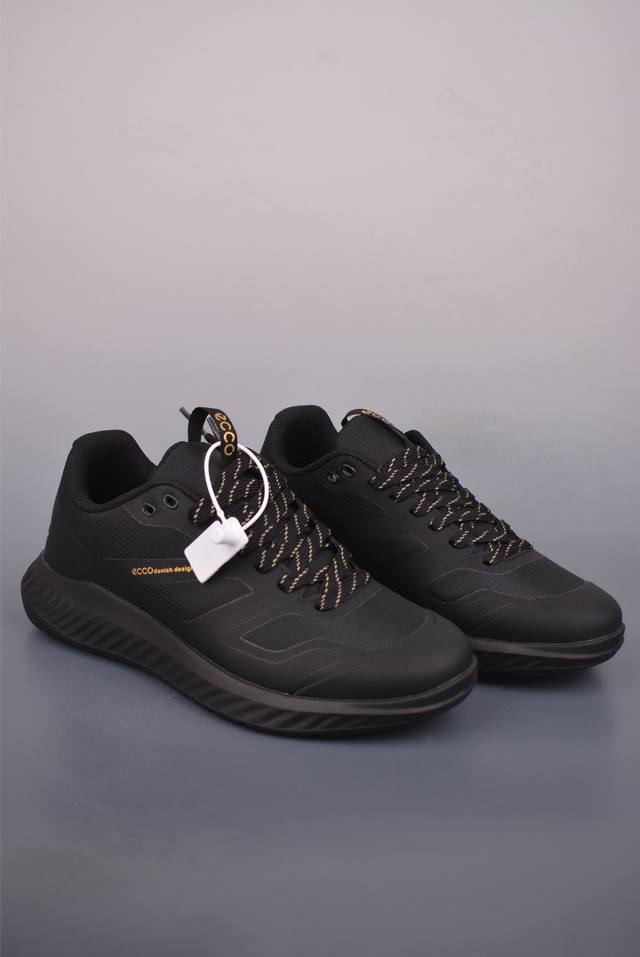 Ecco Running Shoes - Versatile and Comfortable, New Autumn/Winter Thick-Soled Ca