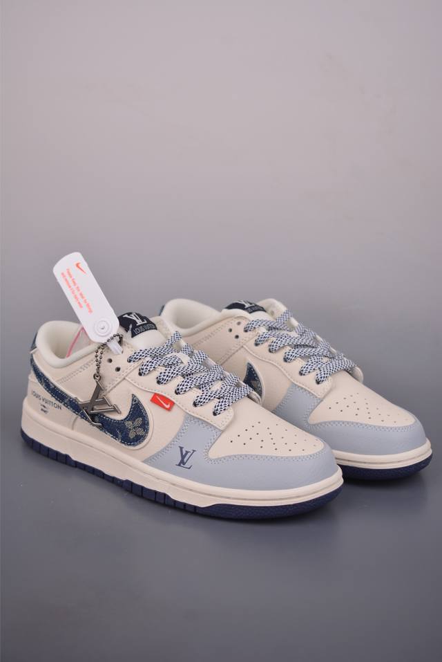 Nike SB Dunk Low LV Collaboration. Highly recommended by a top-tier manufacture