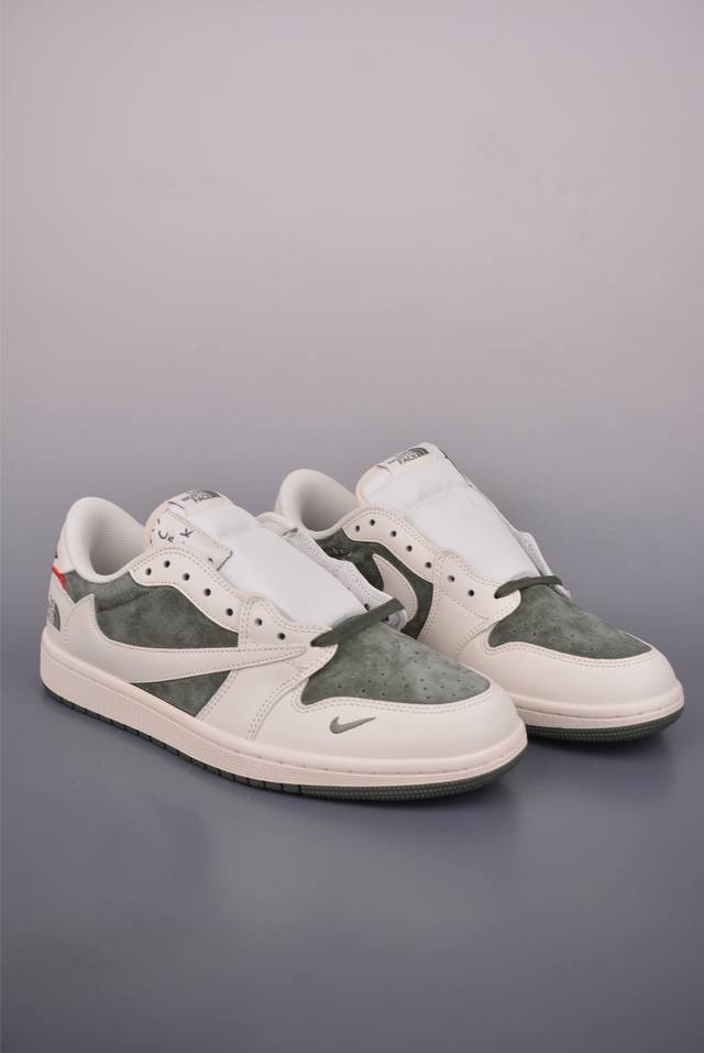 Fragment X Travis Scott X The North Face Air Jordan 1 Low Three-Way Collaboratio