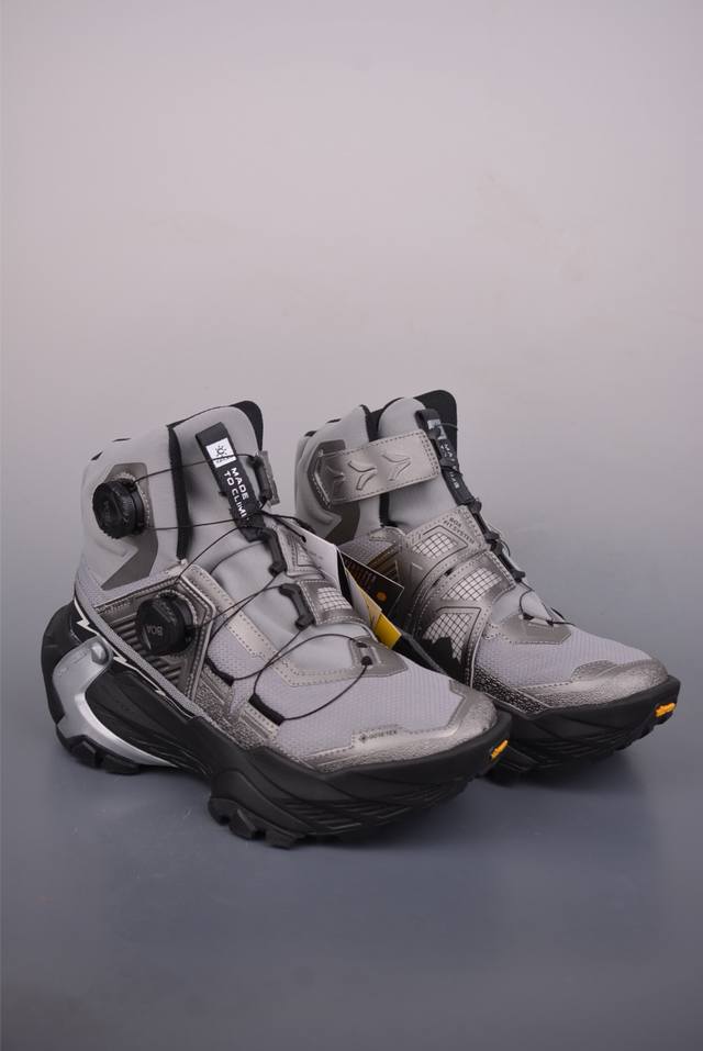 L Kailas Fuga Ex Boa High-top Trail Running Shoes, Anti-slip, Breathable, Elasti