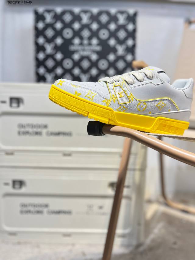 Guangdong Original Factory# Louis Vuitton Lv Louis Vuitton sneakers New Lv Train