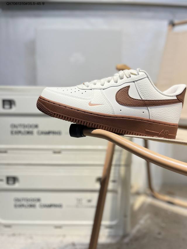 Nk Air Force 1 '07 Low Casual Sneakers #Custom Leather, Original Last and Cardbo