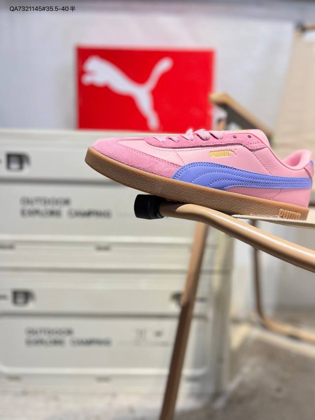 Puma Club 2 Sporty Casual Fashionable Versatile Puma Club II Era Retro Non-slip