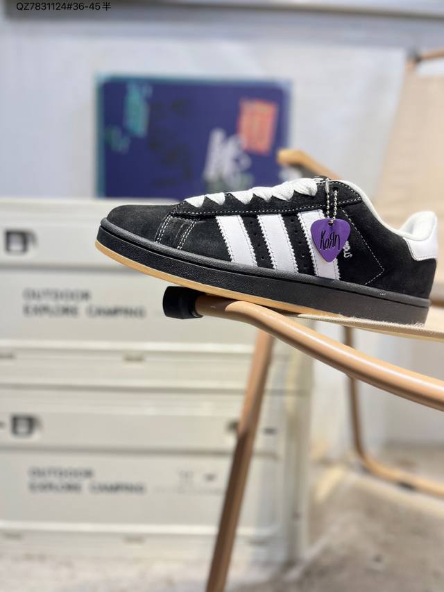 Adidas Originals Campus 00S Classic Retro Low-Top Casual Sports Sneakers (Puff S