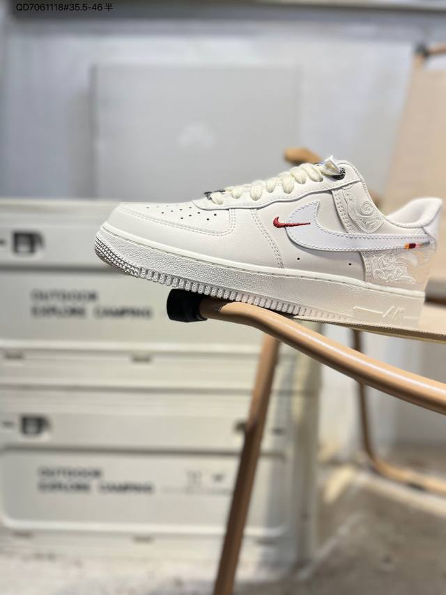 Year of the Horse Limited Edition# Nk Air Force 1 '07 Low Low-top Casual Sneaker