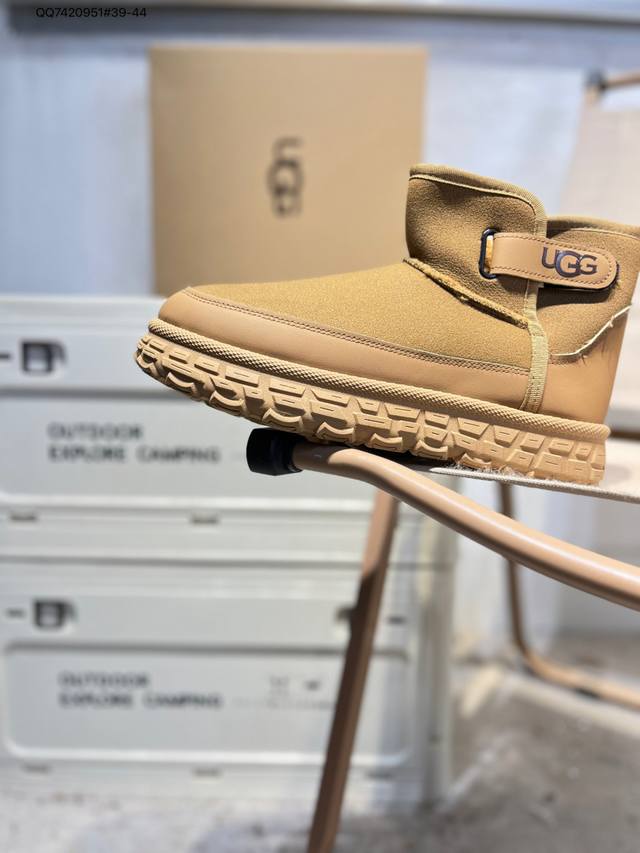 Ugg Snow Boots Waterproof Suede Leather Upper Ugg W Neuel Series Autumn/Winter N