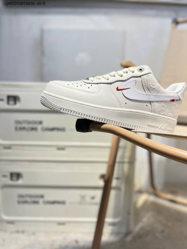 Year of the Horse Limited Edition# Nk Air Force 1 '07 Low Low-top Casual Sneaker