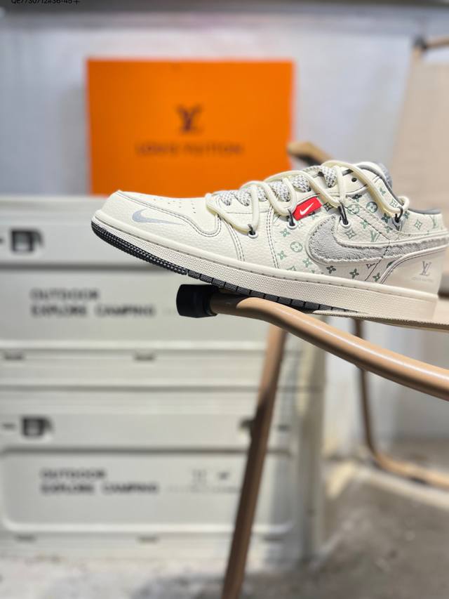 Factory Grade Top Layer Leather Jordan Air Jordan 1 Low AJ1 Basketball Shoes Of