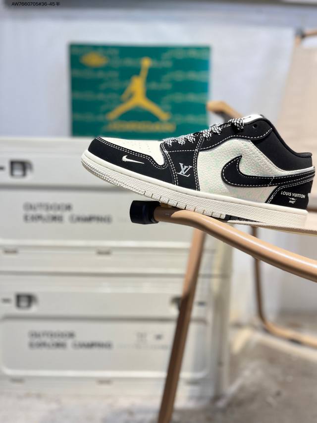 Factory Grade Top Layer Leather Jordan Air Jordan 1 Low AJ1 Basketball Shoes Of