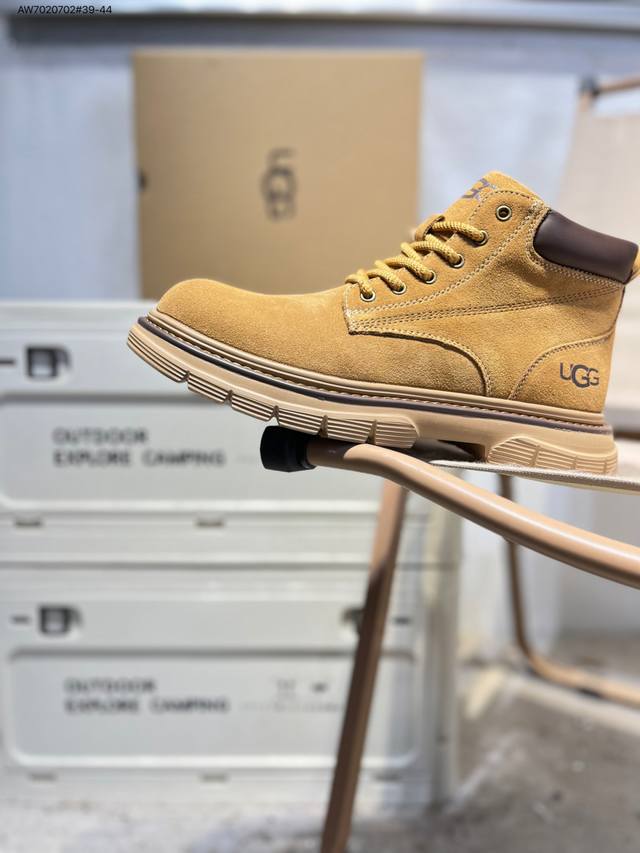 Ugg Snow Boots Waterproof Suede Leather Upper Ugg W Neuel Series Autumn/Winter N