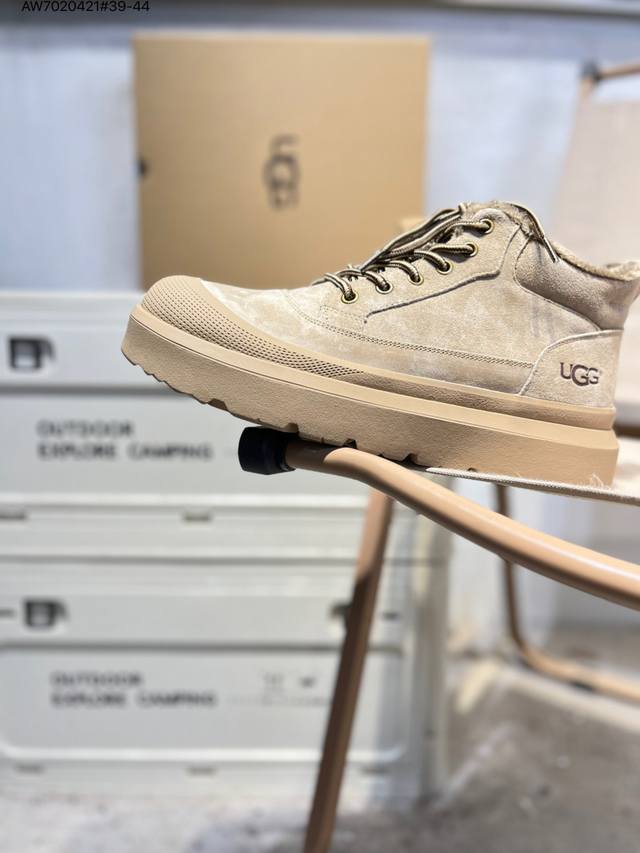 Ugg Snow Boots Waterproof Suede Leather Upper Ugg W Neuel Series Autumn/Winter N