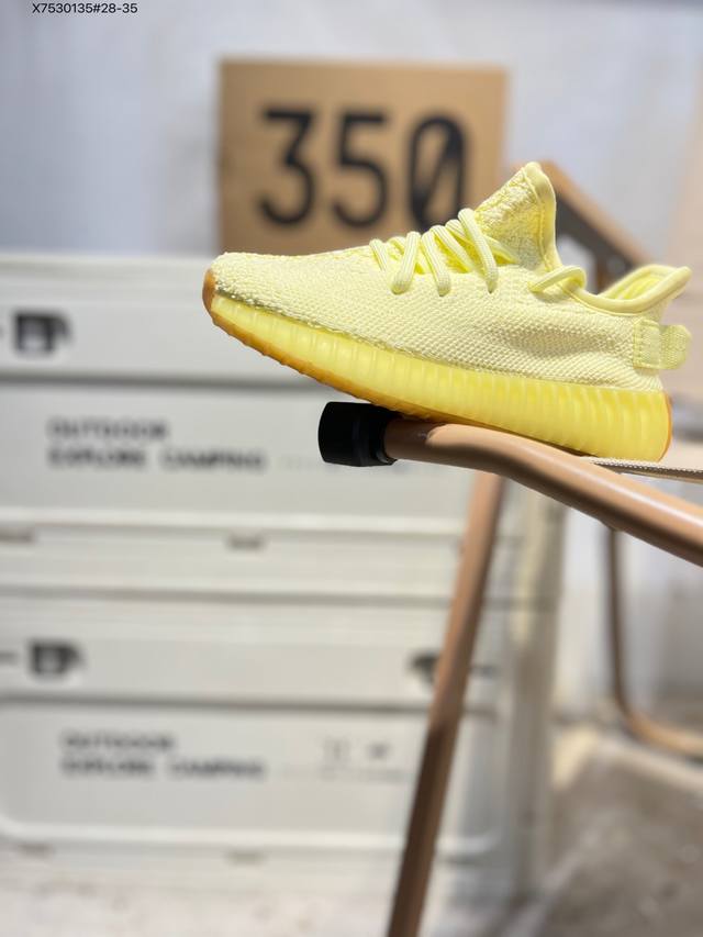 Kids' Shoes! Adidas Yeezy Boost 350 V2 Breathable, Hollow-out, Versatile, Light