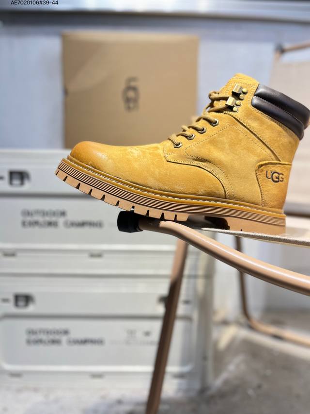 Ugg Snow Boots Waterproof Suede Leather Upper Ugg W Neuel Series Autumn/Winter N