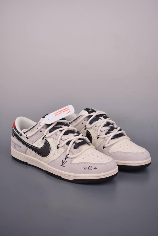 Nike SB Dunk Low LV Collaboration Deconstructed Lace-up Piece - Highly Recommen