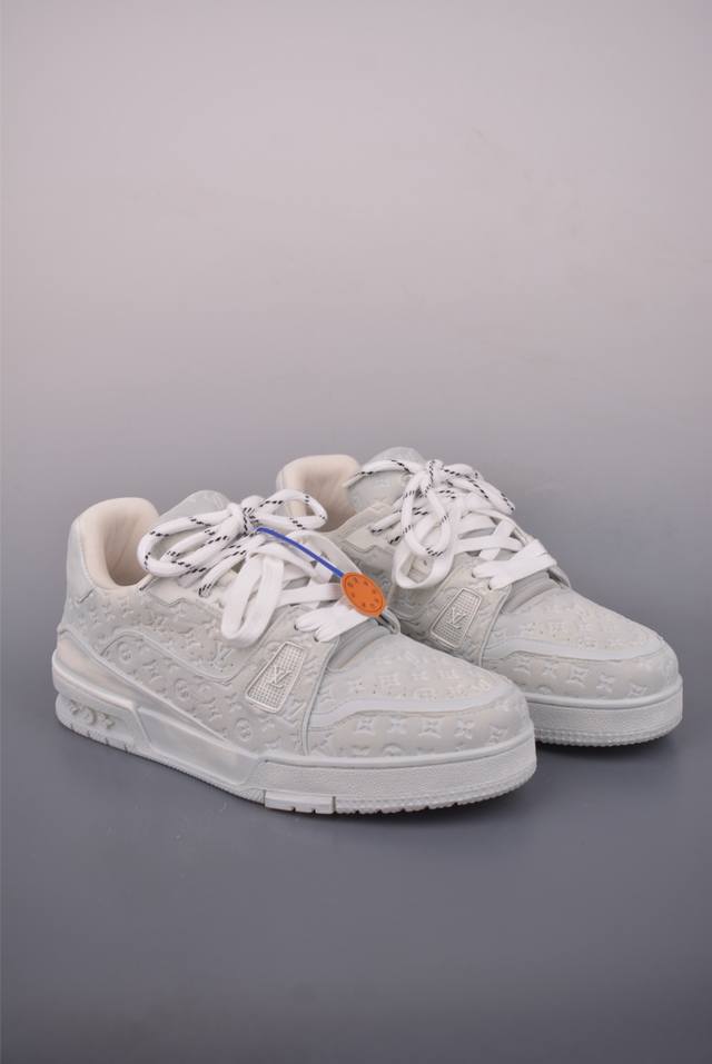 Tyler X Louis Vuitton Washed Sneakers Series Louis Vuitton Lv Trainer Collaborat