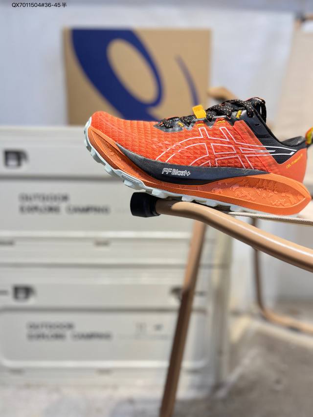 Asics Gel- Trabuco 13, a classic Asics running shoe, is currently riding the wav