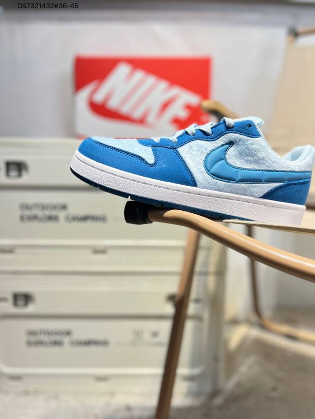 Nk Court Borough Air Force Mini Sneakers - Versatile, Breathable, Casual Sports