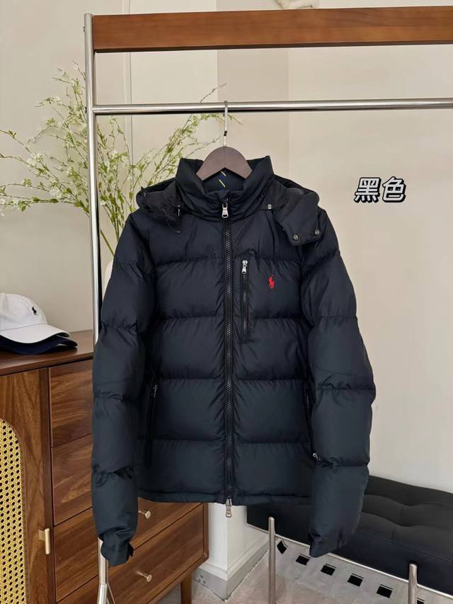Channel Advantages! Authentic Ralph Lauren Hooded Long-Sleeved Down Jacket (Fore