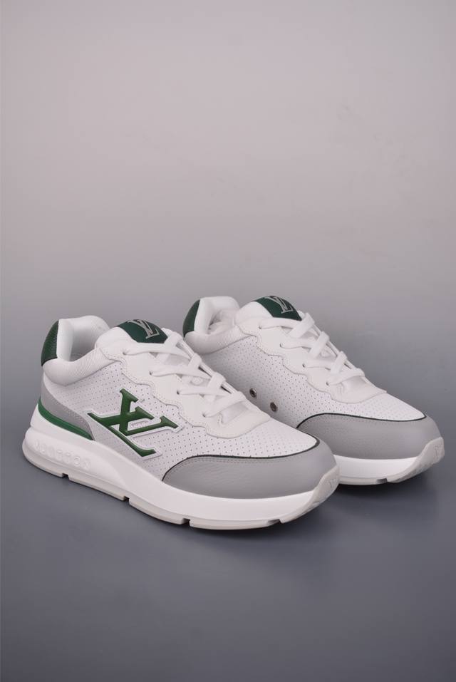 Louis Vuitton Lv Trainer (Nigo collaboration Fw25) - High-end luxury leather sho