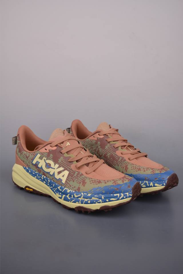Hoka One One M Speedgoat 6 Low-top Professional Trail Running Shoes - First Look