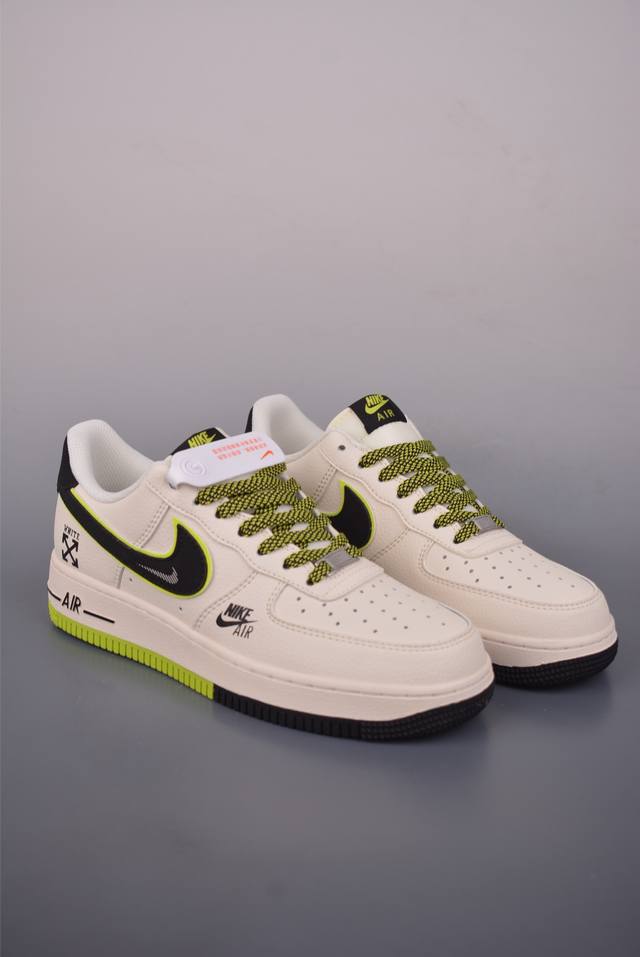 Nike Air Force 1 Low Off Collaboration. Made with original last and cardboard f