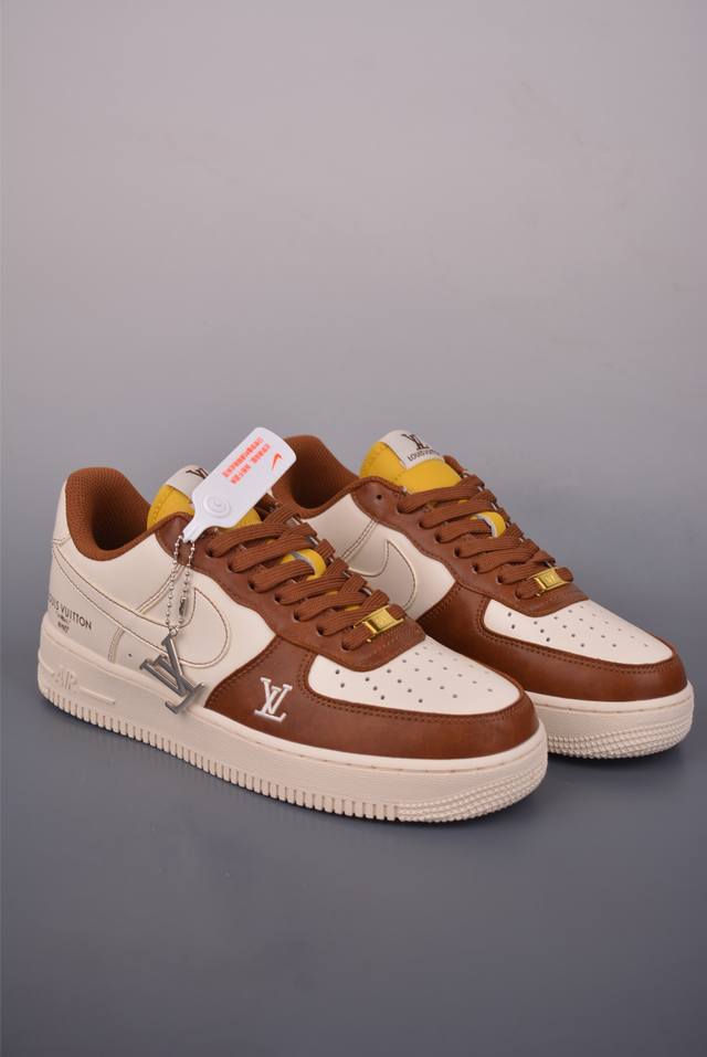 Nike Air Force 1 Low Lv Collaboration. Made with original last and cardboard fo