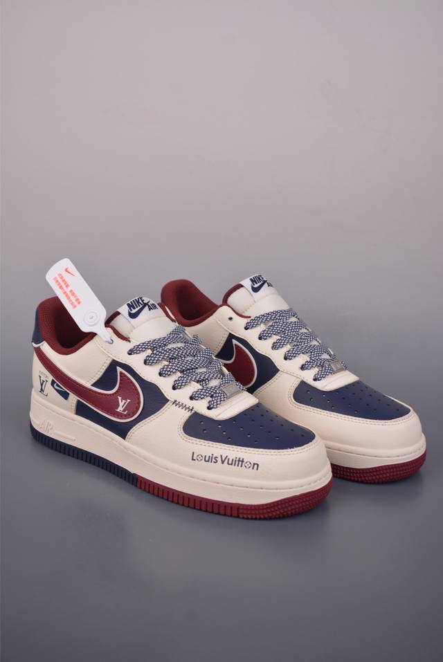 Nike Air Force 1 Low Lv Collaboration. Made with original last and cardboard fo