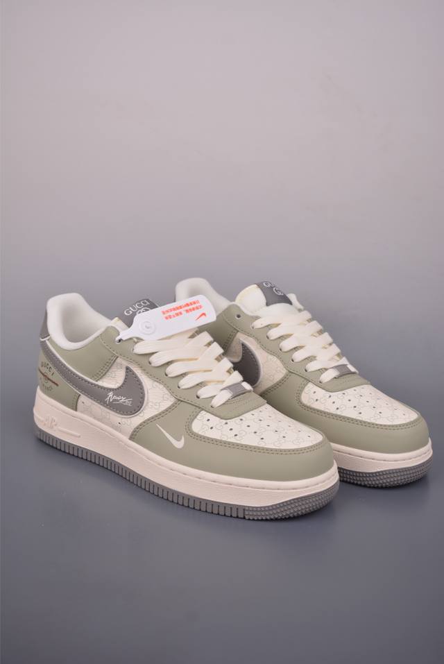 Nike Air Force 1 Low Gucci Collaboration. Made with original last and cardboard