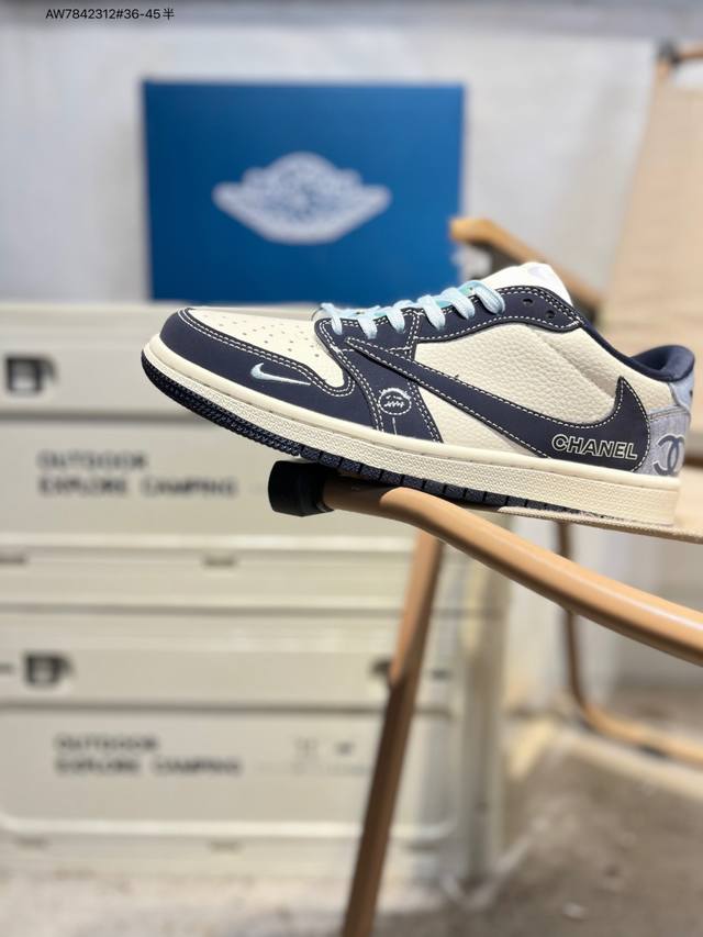 Factory Grade Top Layer Leather Jordan Air Jordan 1 Low AJ1 Basketball Shoes Of