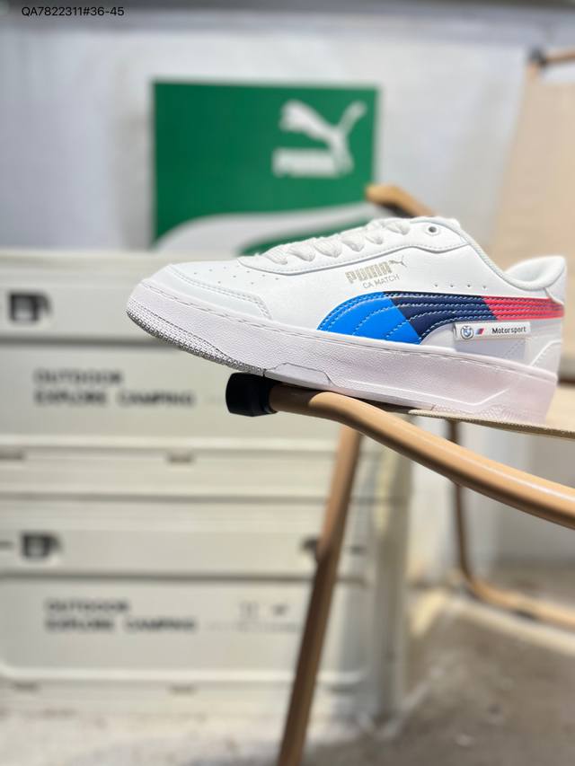 Puma Ferrari Ca Match Puma Anti-slip Wear-resistant Low-top Casual Skate Shoes