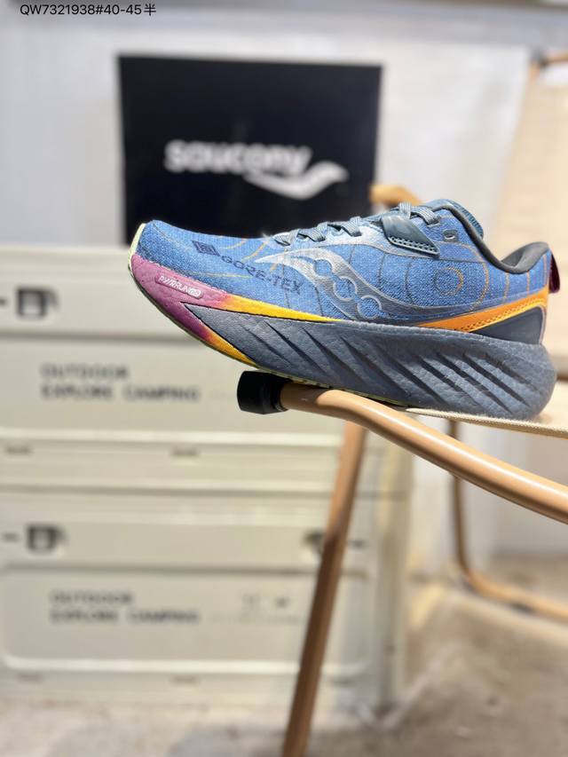 Saucony Triumph 22 Gtx Trendy Comfortable Non-slip Durable Low-top Running Shoes