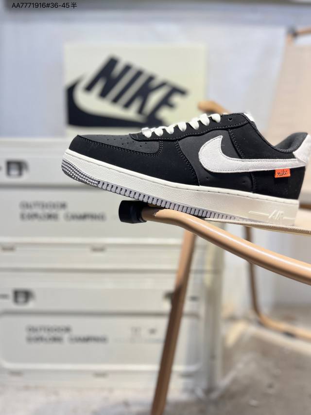 Nk Air Force 1 '07 Low Casual Sneakers #Custom Leather, Original Last and Cardbo