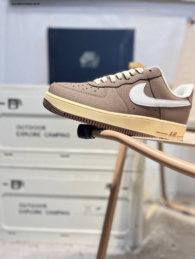 Nk Air Force 1 '07 Low Casual Sneakers #Custom Leather, Original Last and Cardbo