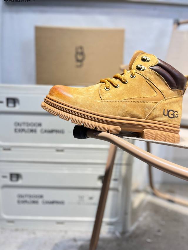 Ugg Snow Boots Waterproof Suede Leather Upper Ugg W Neuel Series Autumn/Winter N