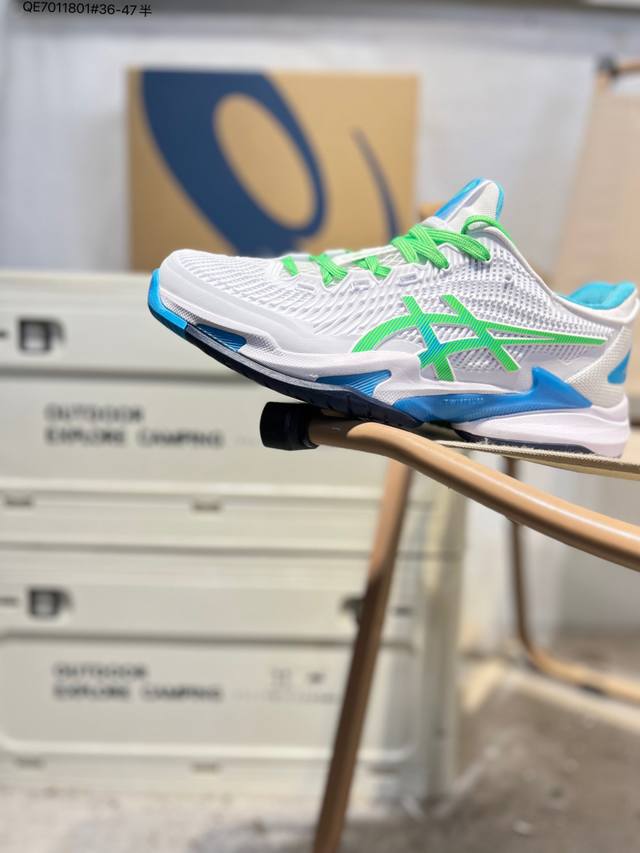 Asics Court Ff 3 Novak Platinum Low-top Professional Aerobic Ultralight Running