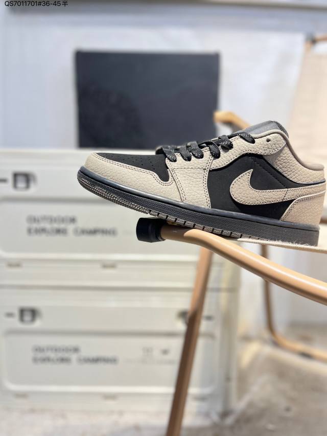 Factory Grade Top Layer Leather Jordan Air Jordan 1 Low AJ1 Basketball Shoes Of