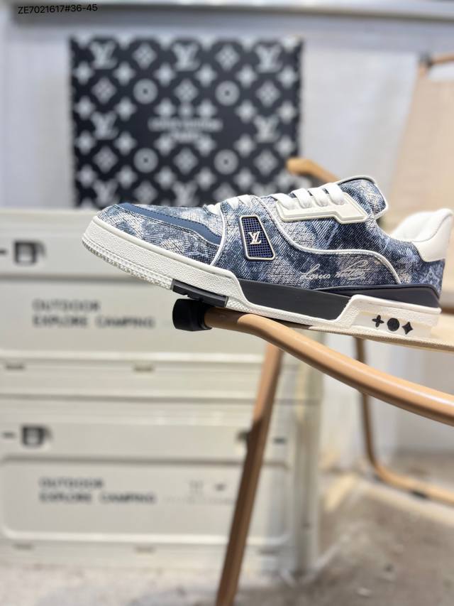 Guangdong Original Factory# Louis Vuitton Lv Louis Vuitton sneakers New Lv Train