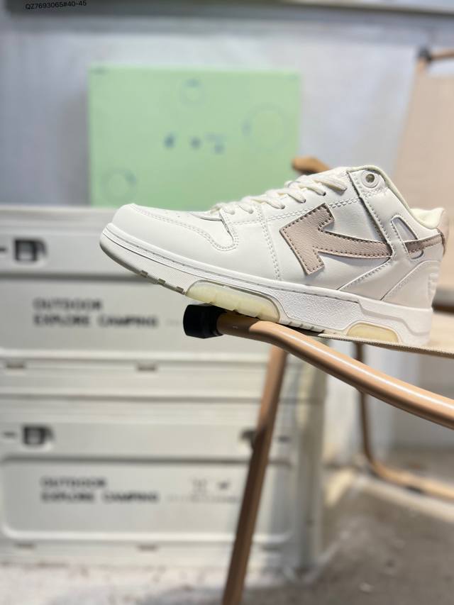 Off Trendy Brand Ow Dad Shoes White Odsy Arrow Height-Increasing Thick-Soled Cou