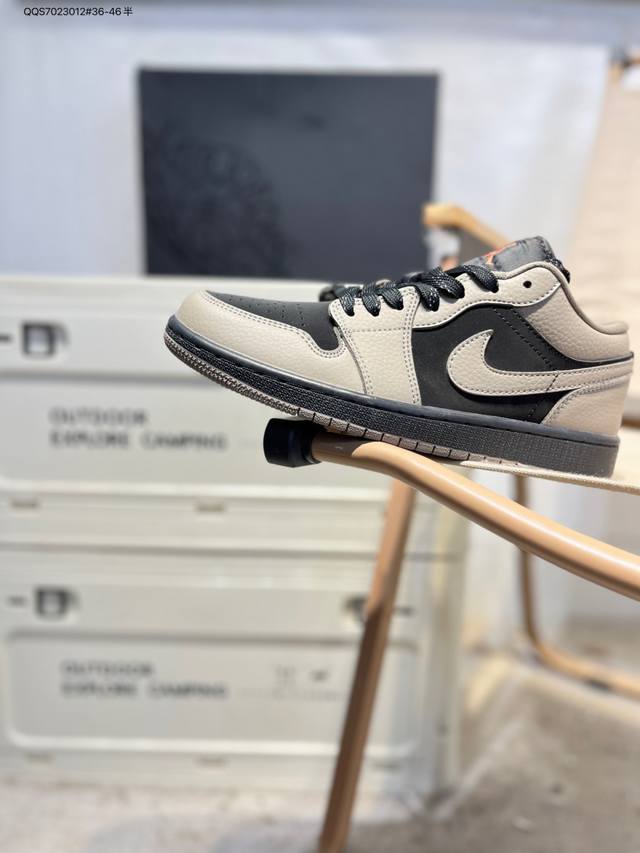 Factory Grade Top Layer Leather Jordan Air Jordan 1 Low AJ1 Basketball Shoes Of