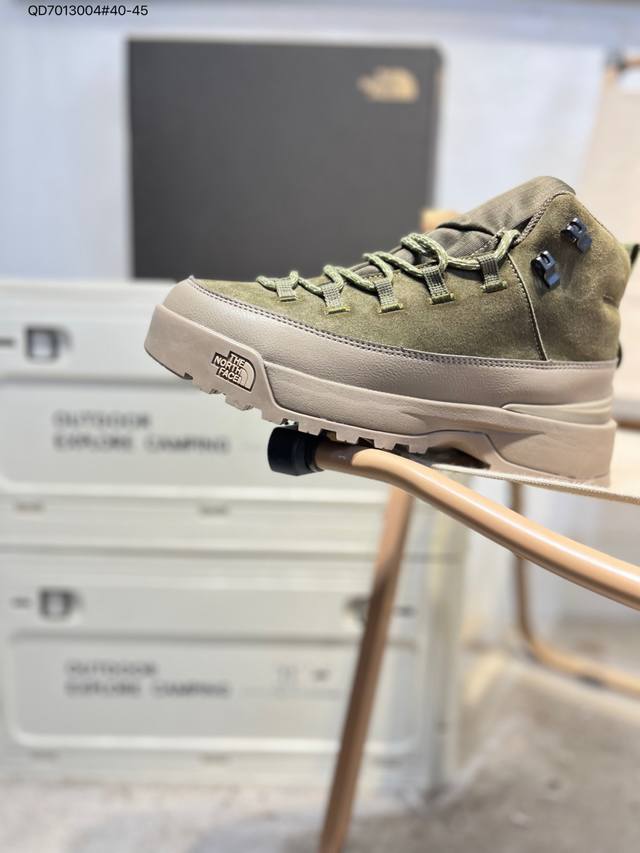 The North Face High-Top Autumn/Winter Outdoor Durable Hiking Shoes, Comfortable