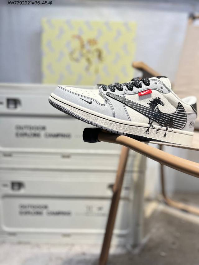 Factory Grade Top Layer Leather Jordan Air Jordan 1 Low AJ1 Basketball Shoes Of