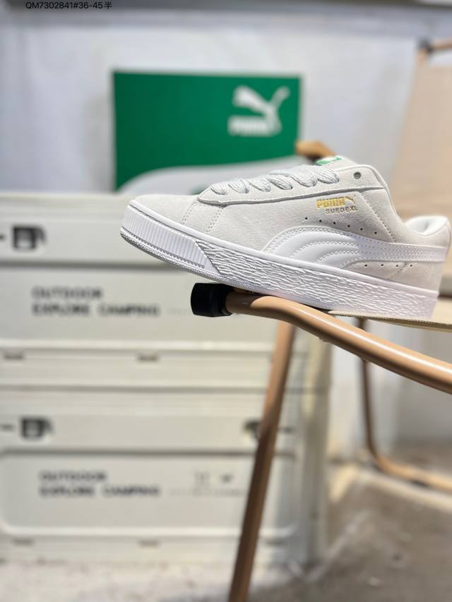 Puma Park Lifestyle OG Sneaker, Low-top Retro Bread Style Versatile Casual Spor