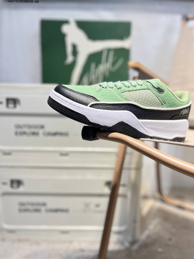 Air Jordan Flight Court Low-Top Retro Casual Basketball Shoes. The design is sim