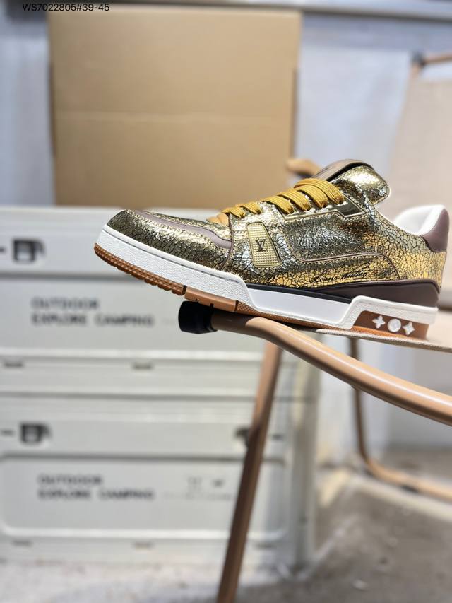 Guangdong Original Factory# Louis Vuitton Lv Louis Vuitton sneakers New Lv Train