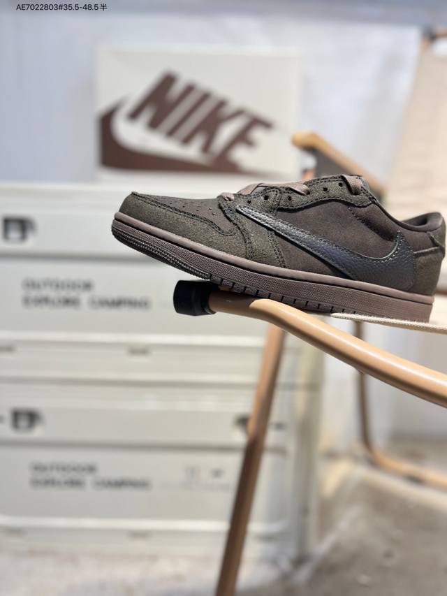 Authentic Air Jordan 1 Low Golf Sp Neutral Oliv AJ1 Jordan 1 Golf Edition Low-to