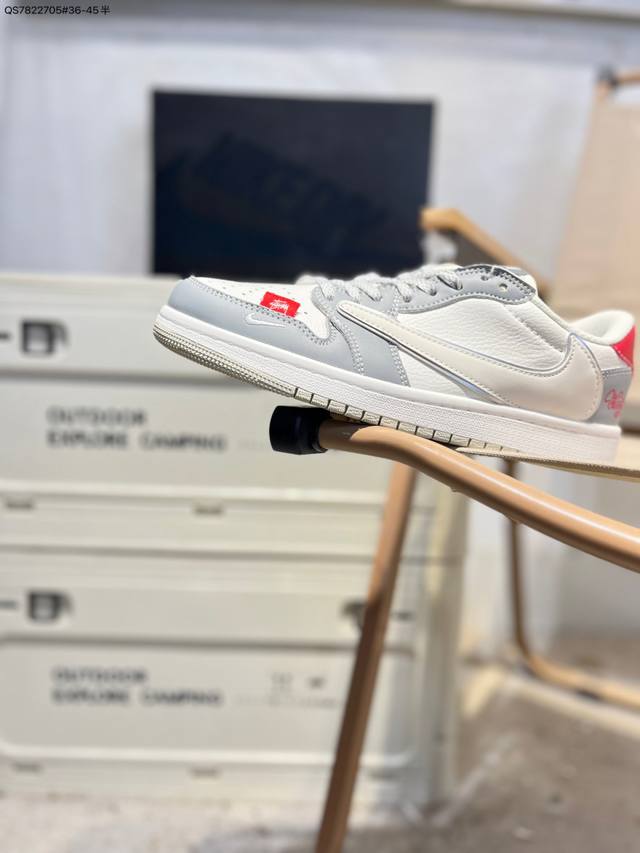 Factory Grade Top Layer Leather Jordan Air Jordan 1 Low AJ1 Basketball Shoes Of