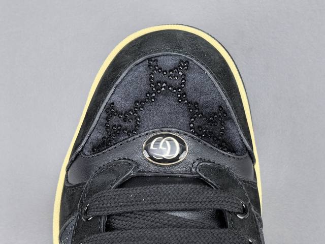 Channel Advantages! Official Version: Gucci Screener Series Low-Top Fashion Snea